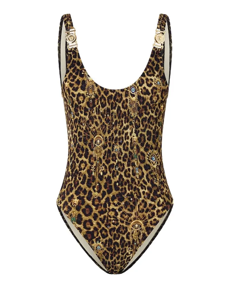 Camilla crinkle strap trims one piece - Nude Nude