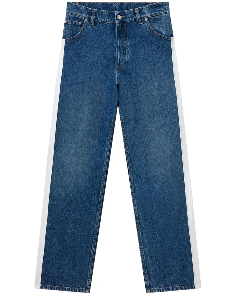 Stella McCartney Jeans mit Streifendetail - Blau Blau