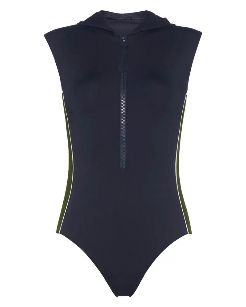 Eres Athlète Badeanzug mit Reißverschluss - Blau Blau