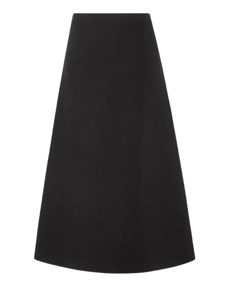 Fendi Midirock in A-Linie - Schwarz Schwarz