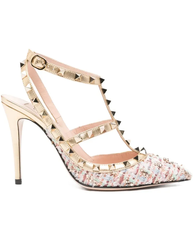 Valentino Garavani Pumps mit Rockstud-Verzierung - Nude Nude