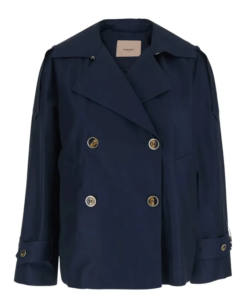 Twin-Set double-breasted jacket - Blau Blau