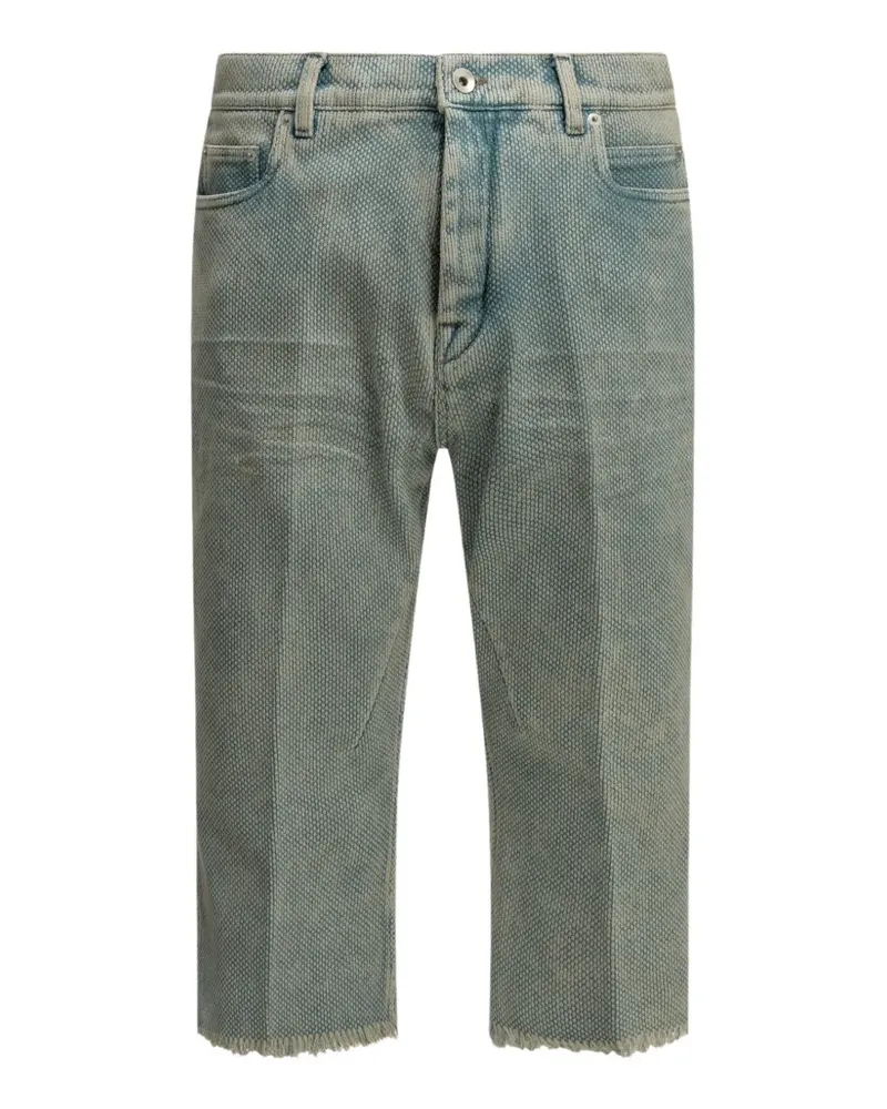 Rick Owens Bolan Cutoffs jeans - Blau Blau