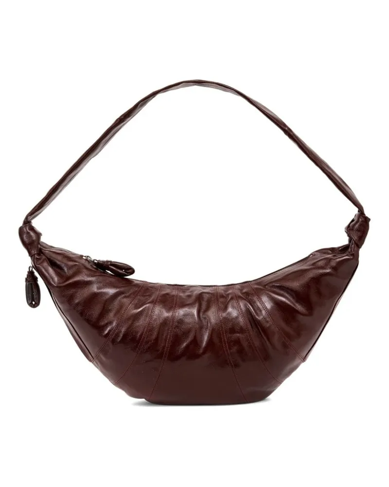 Christophe Lemaire Große Croissant Schultertasche - Braun Braun