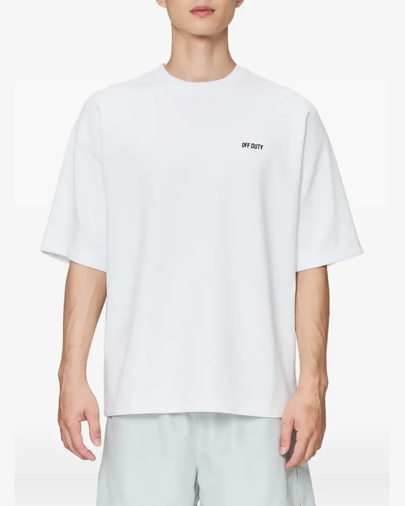OFF DUTY bend box T-shirt - Weiß Weiß