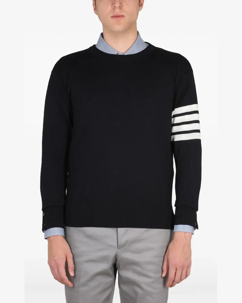 Thom Browne 4-Bar stripe sweater - Schwarz Schwarz