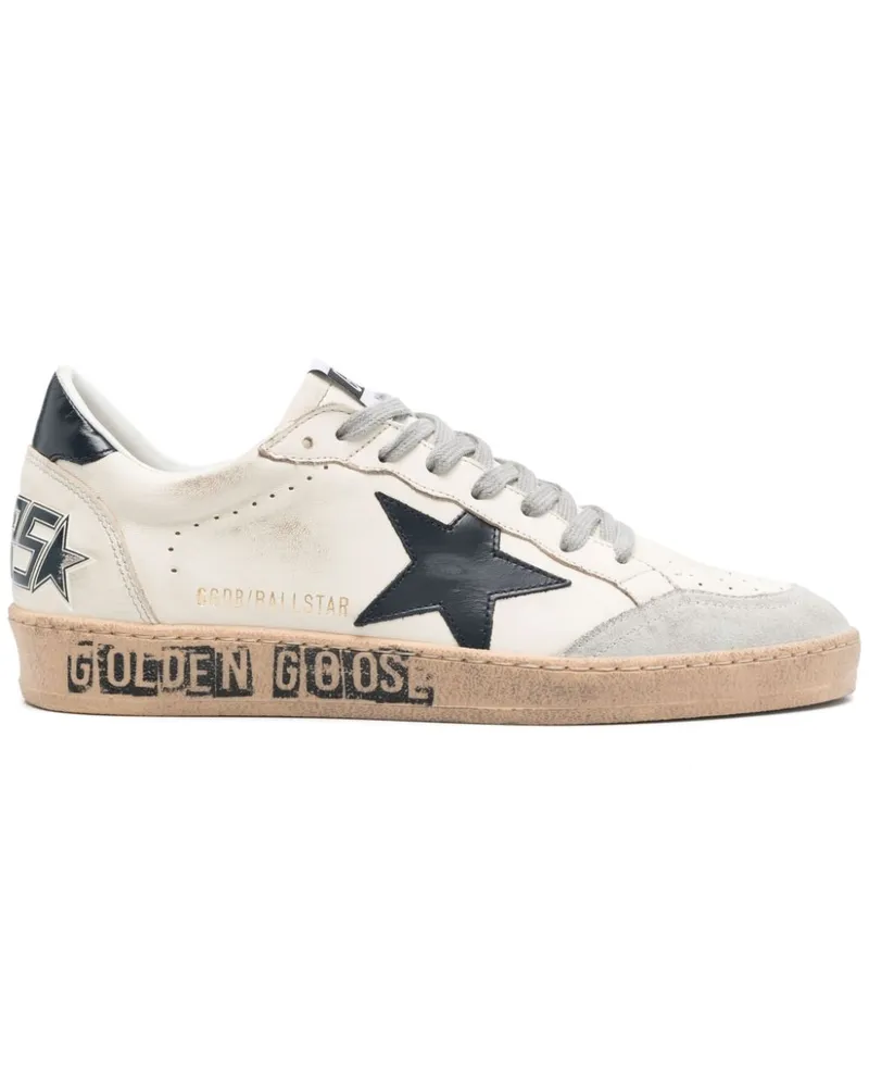 Golden Goose Ballstar Sneakers - Nude Nude