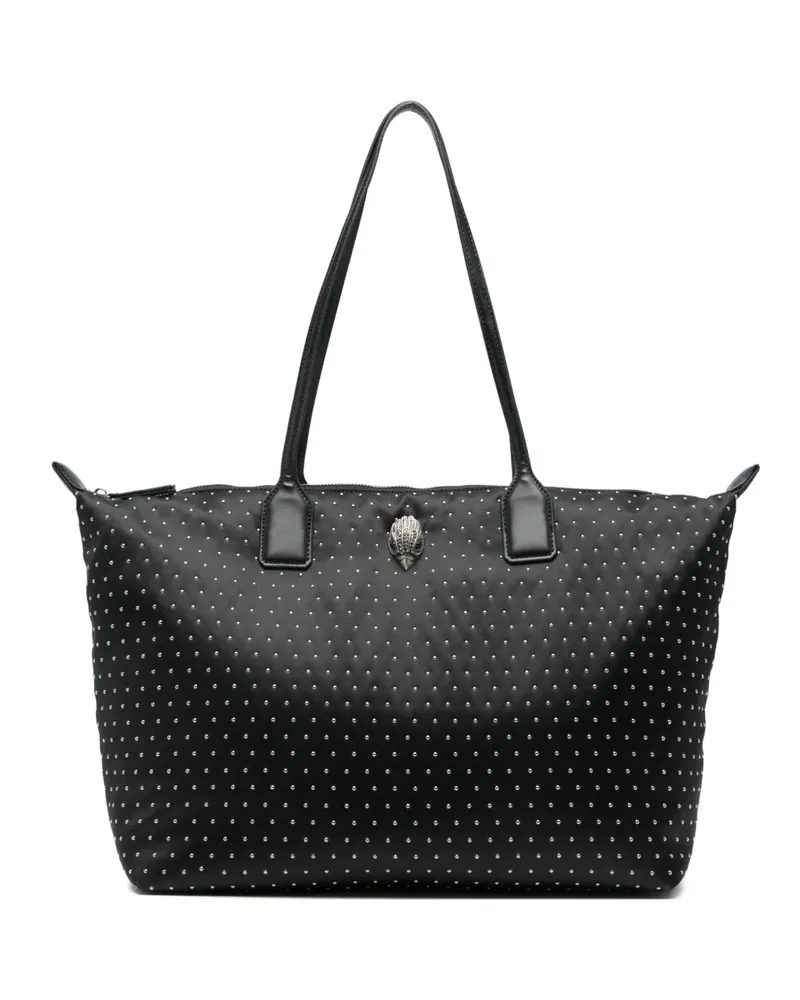 Kurt Geiger studded emblem tote bag - Schwarz Schwarz