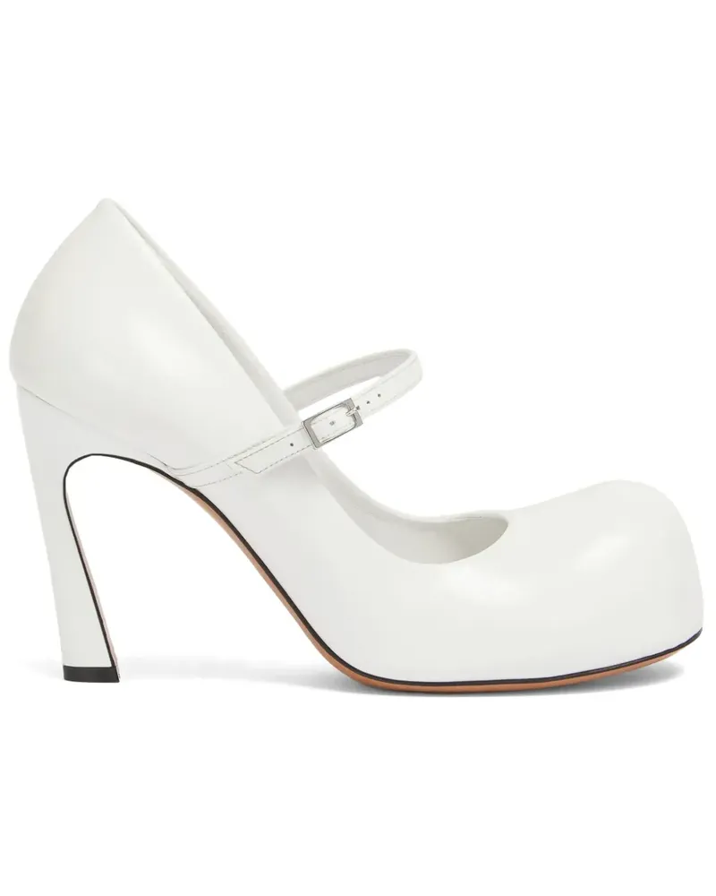 Marni Klassische Mary Janes - Weiß Weiß