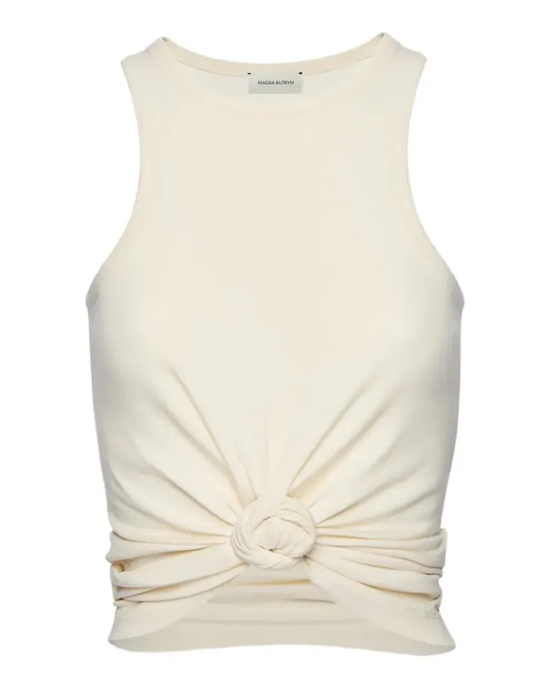 Magda Butrym Oberteil mit Knotendetail - Nude Nude