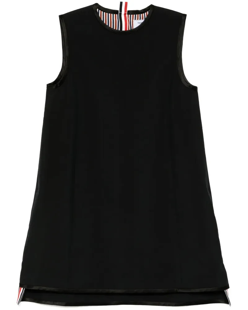 Thom Browne Kleid in A-Linie - Schwarz Schwarz