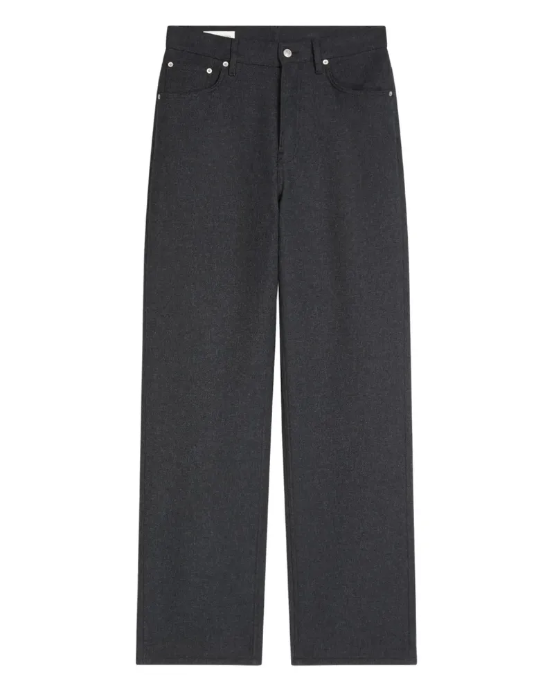 Dries van Noten Hose im Five-Pocket-Design - Grau Grau