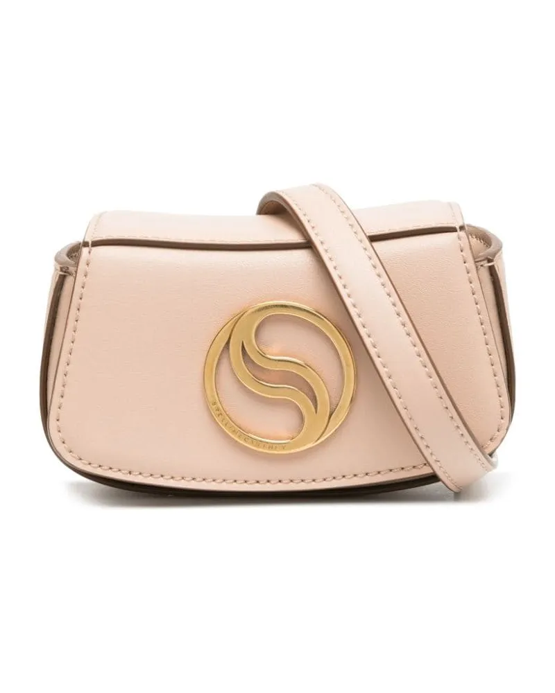 Stella McCartney S-Wave Mini-Tasche - Nude Nude