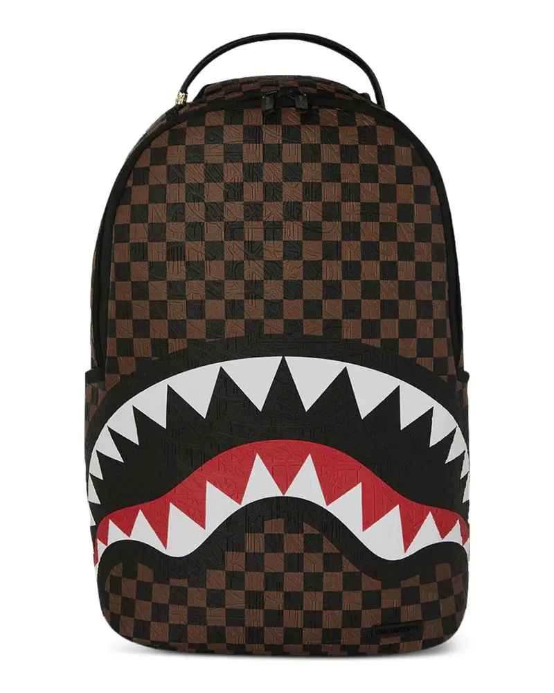 Sprayground Sawtooth Sharks In Paris backpack - Braun Braun