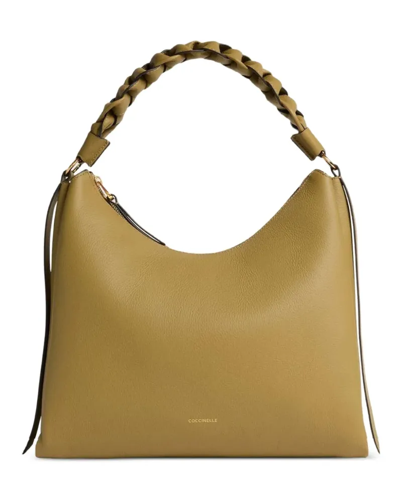 Coccinelle Mittelgroße Boheme Schultertasche - Grün Grün