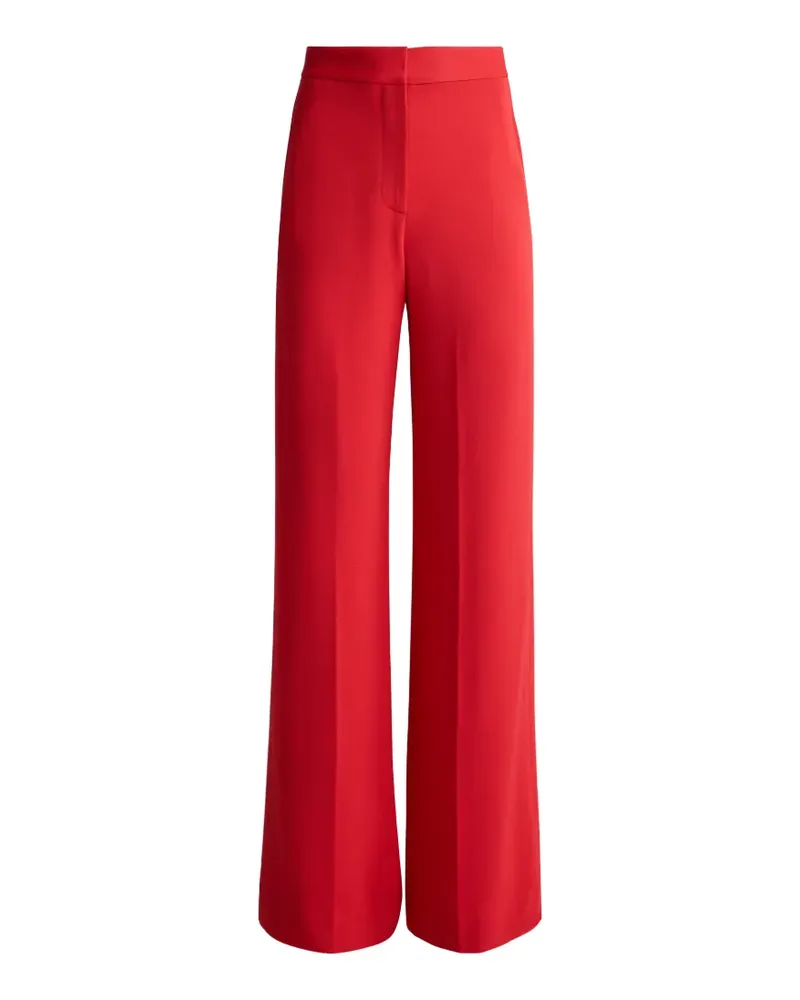 ST. JOHN Maddie high-waisted trousers - Rot Rot
