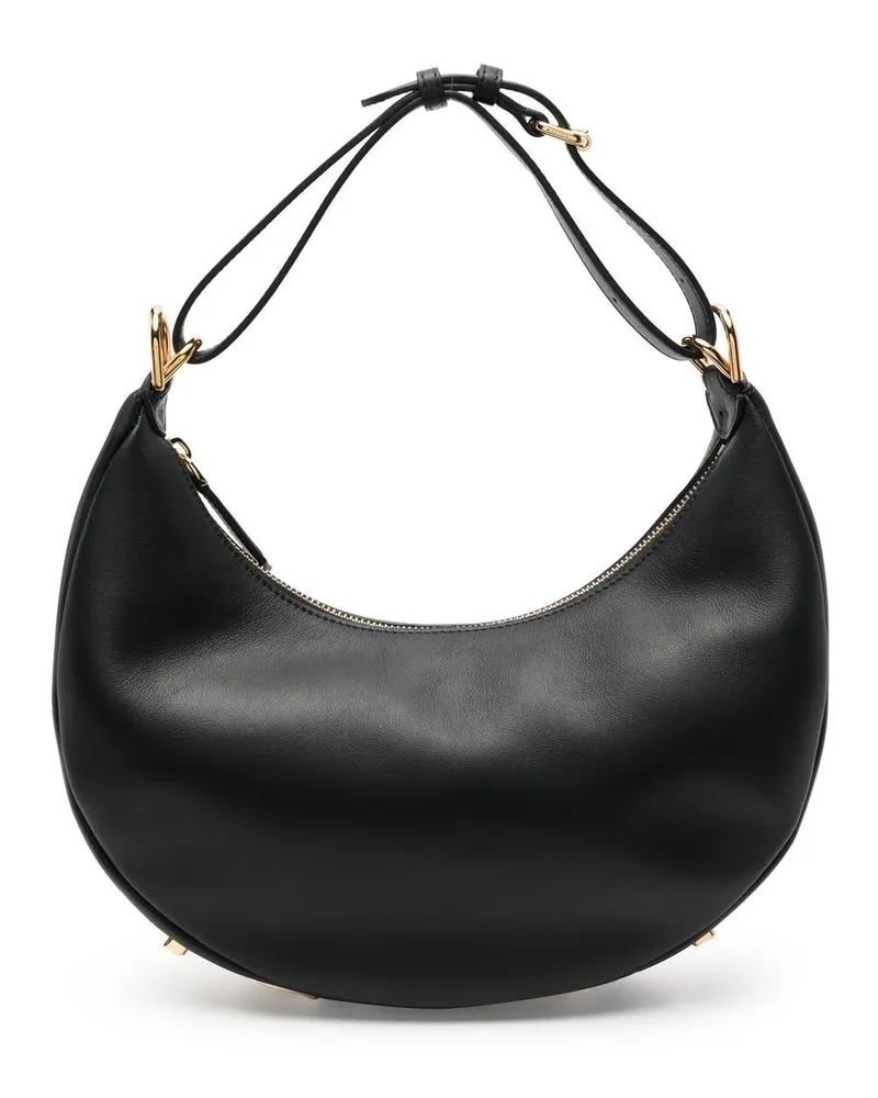Fendi Kleine graphy Schultertasche - Schwarz Schwarz