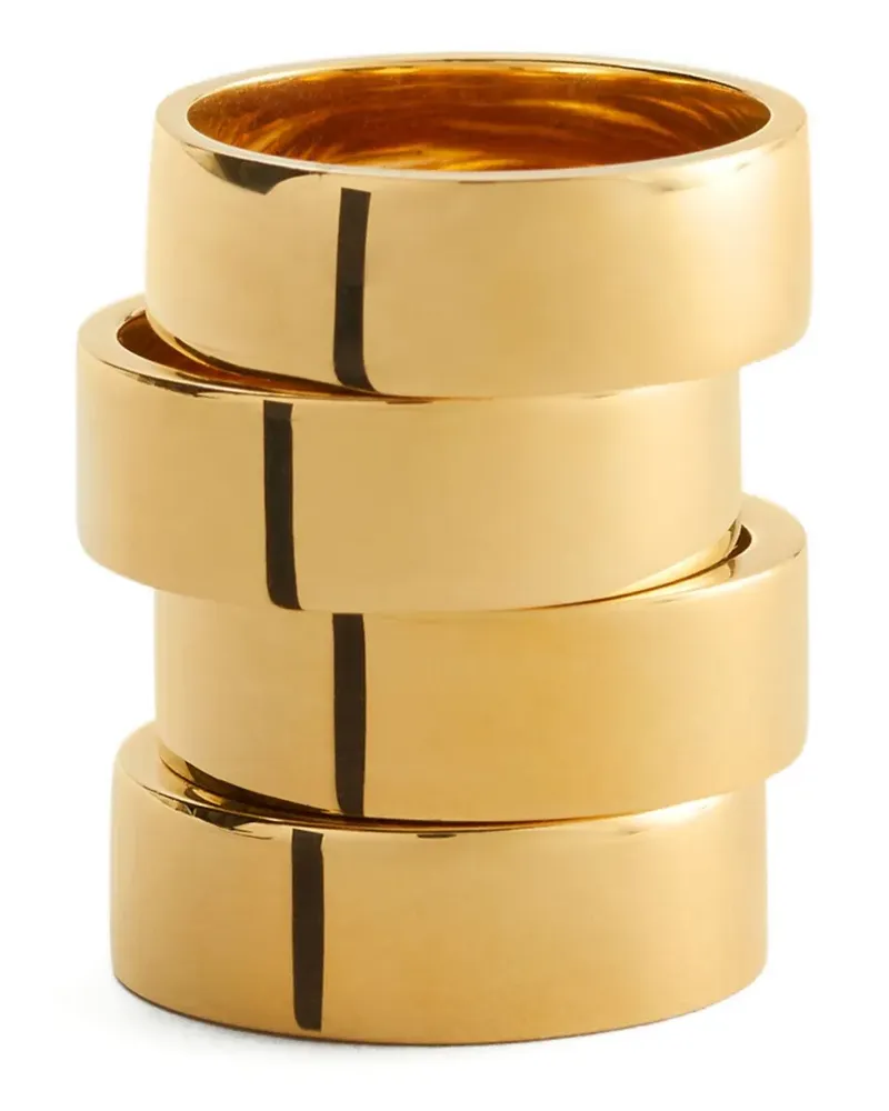 Maison Margiela Gravierte Ringe - Gold Gold