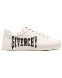 Givenchy Sneakers mit Logo-Print Nude