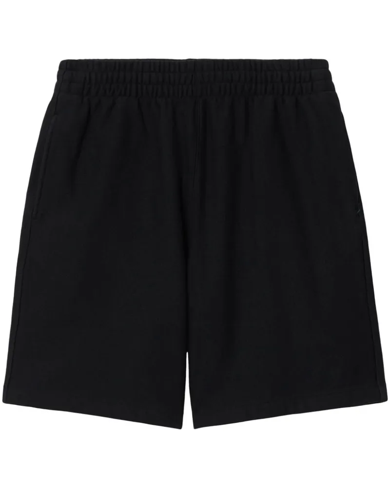 Burberry Shorts mit Logo-Applikation - Schwarz Schwarz