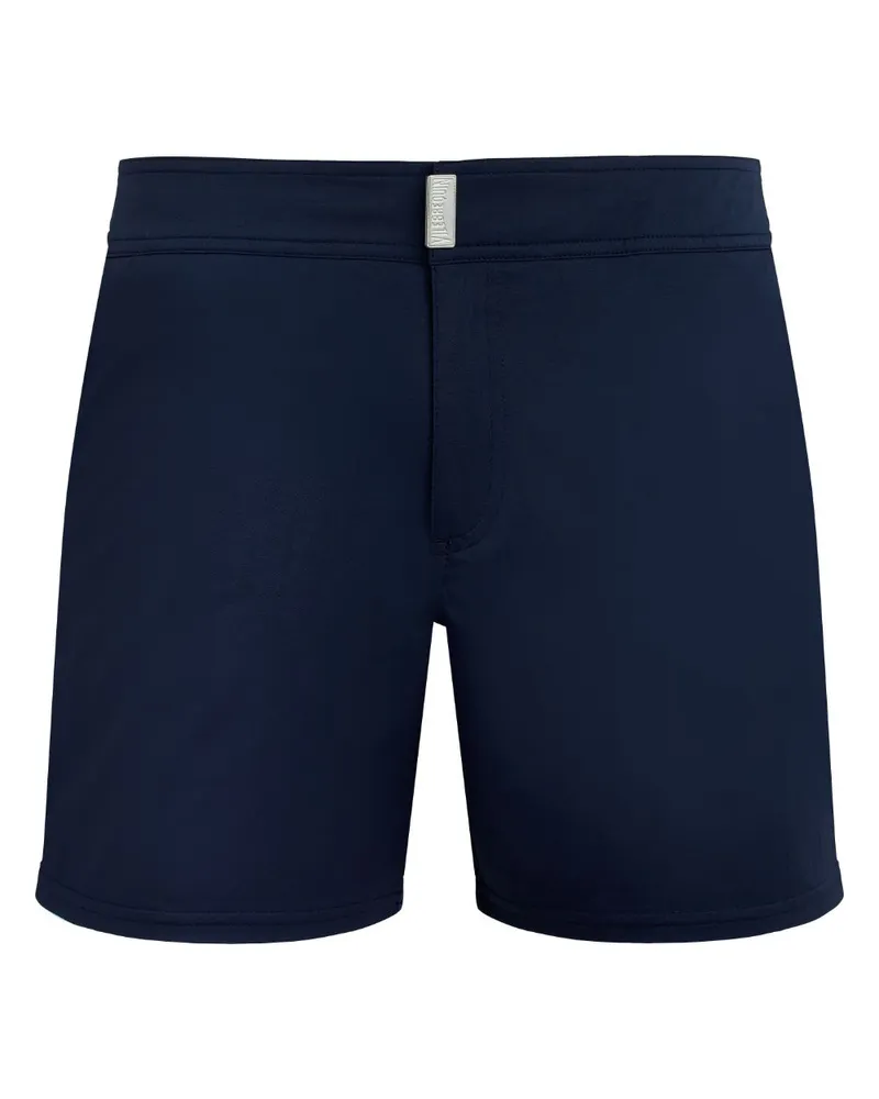 Vilebrequin Merise Badeshorts mit Logo-Patch - Blau Blau