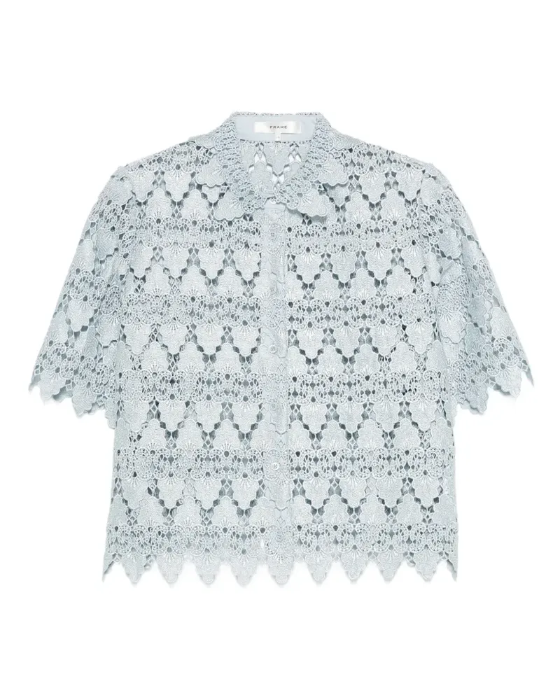 Frame Denim lace shirt - Blau Blau
