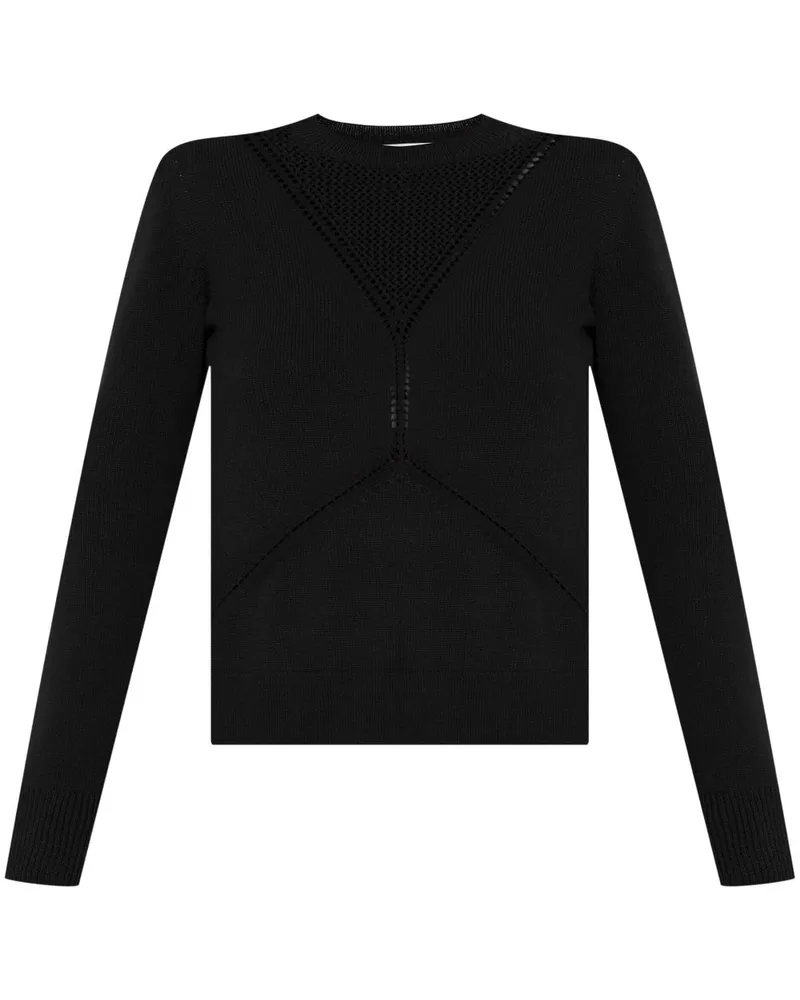 Jil Sander Pullover aus Wolle - Schwarz Schwarz