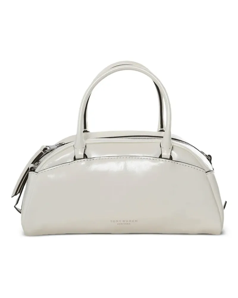 Tory Burch Kleine Bowler Tote Bag - Weiß Weiß
