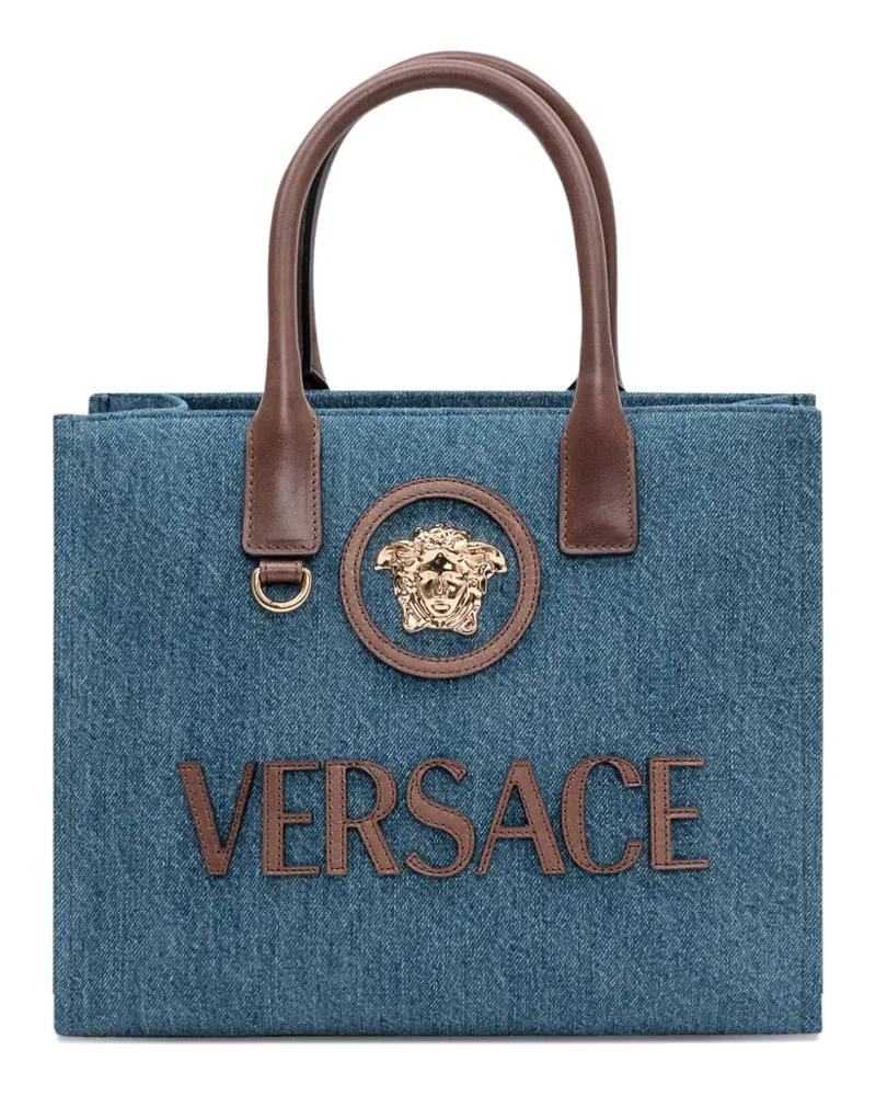 Versace medusa-head tote bag - Blau Blau