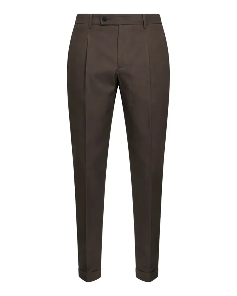 D4.0 elasticated pleated trousers - Braun Braun