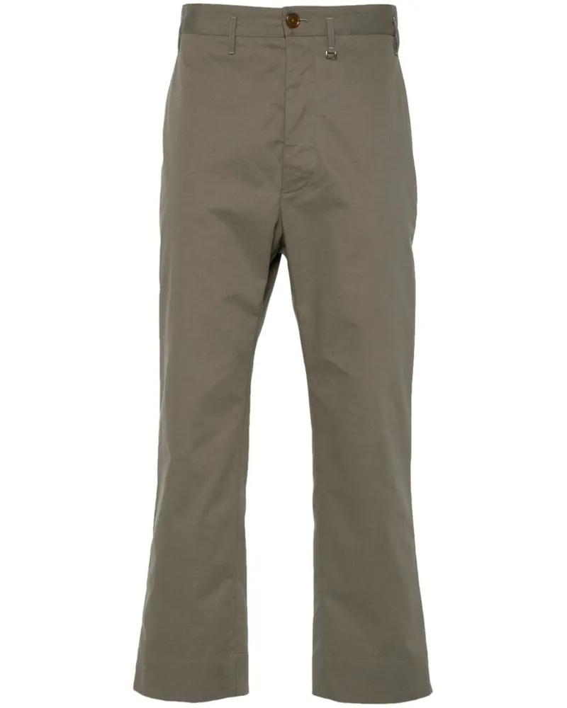 Vivienne Westwood M Cropped Cruise Hose - Grün Grün