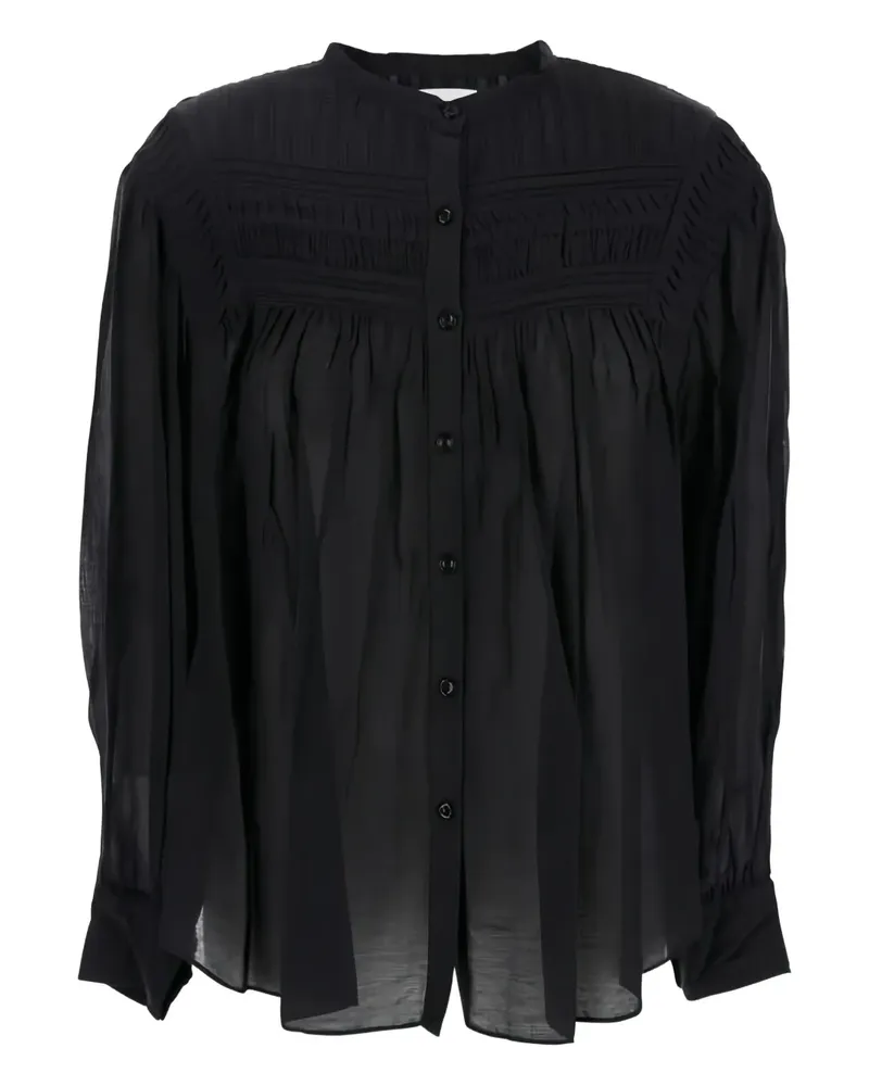 Isabel Marant Plalia Hemd - Schwarz Schwarz