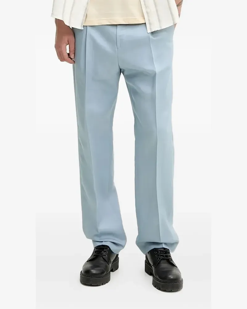 HUGO BOSS Hose mit Falten - Blau Blau