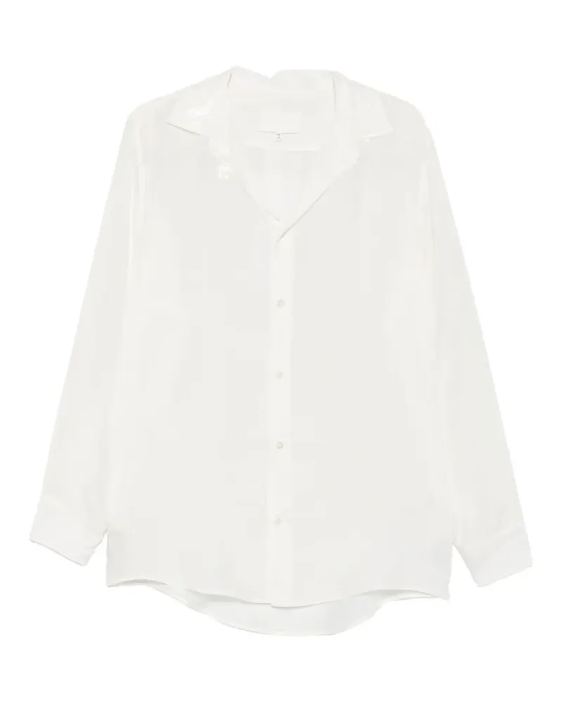 Maison Margiela long-sleeve shirt - Weiß Weiß