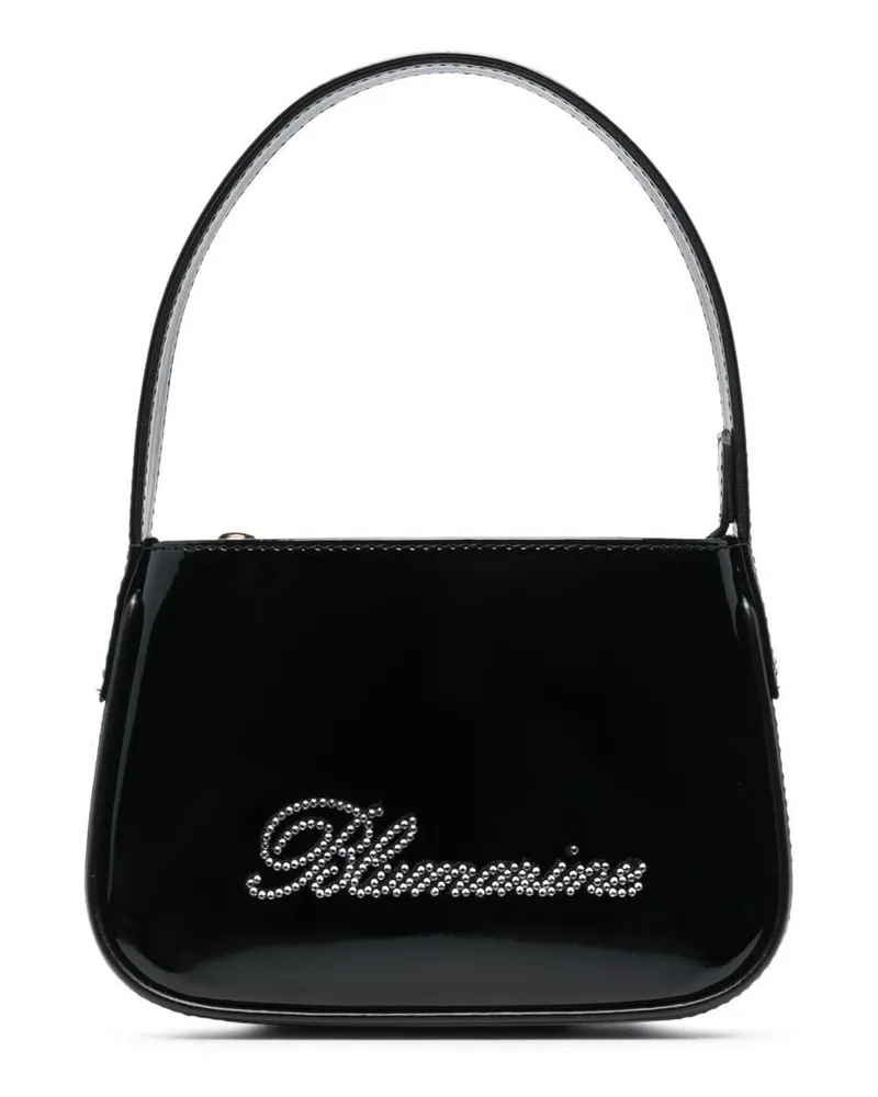 Blumarine Tasche mit Finish Schwarz