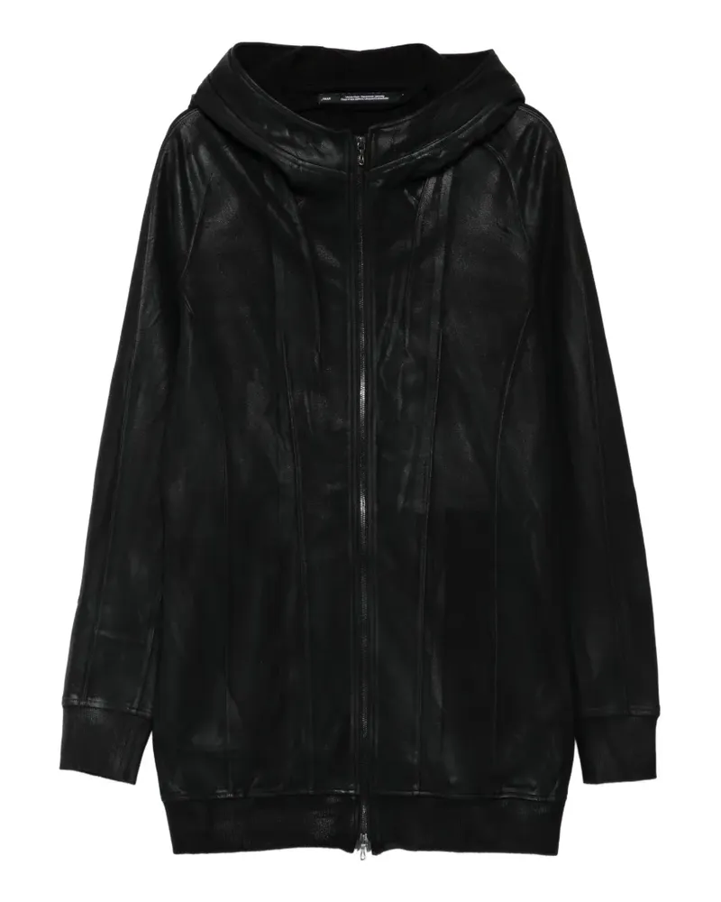 Julius seamed hoodie - Schwarz Schwarz