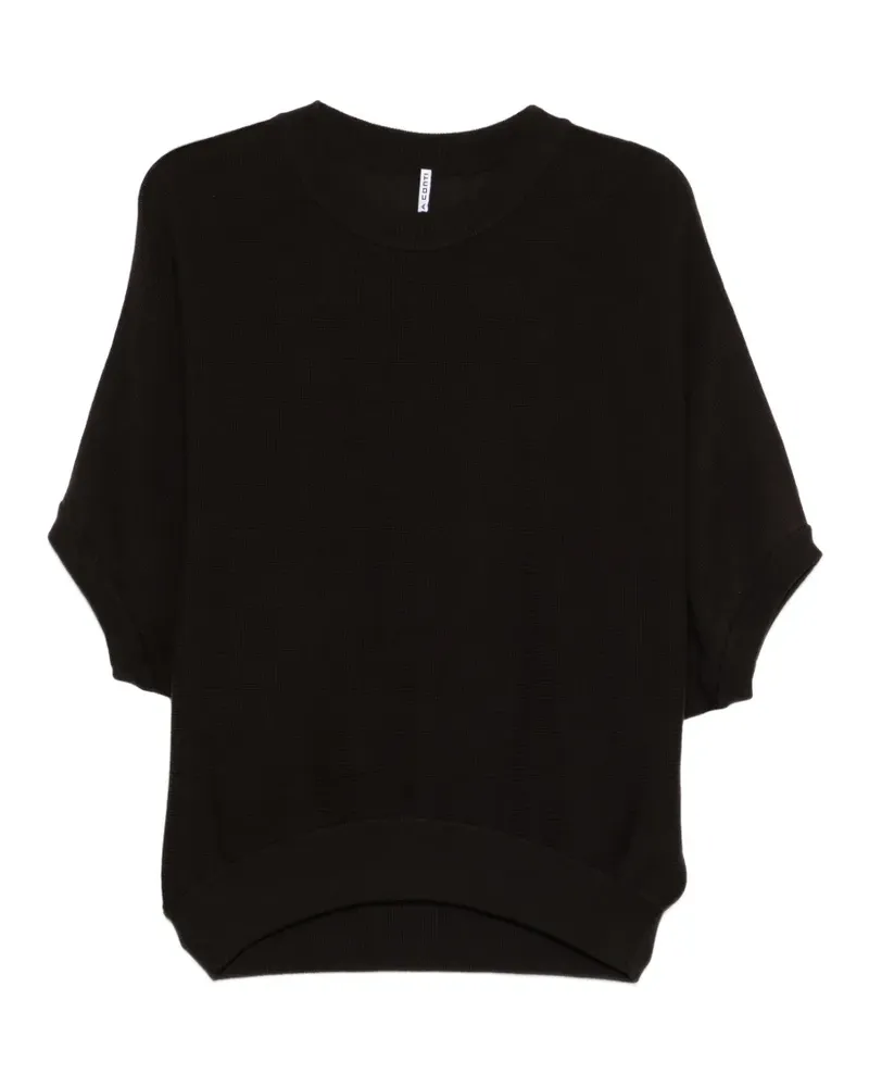 Liviana Conti Lexie short-sleeve top - Braun Braun