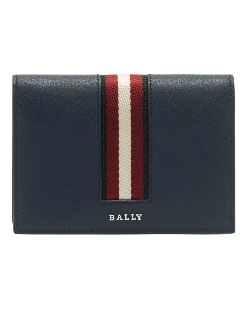Bally Pass-Etui mit Logo - Blau Blau