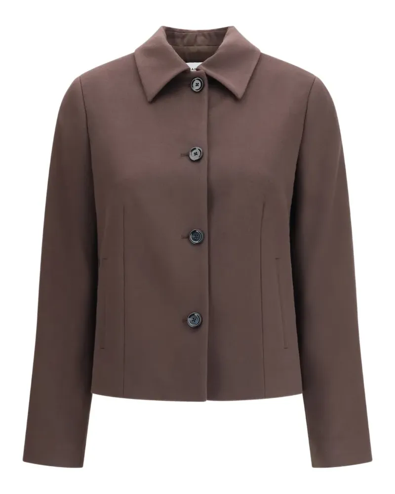LARDINI Jacke mit Knopfverschluss - Braun Braun