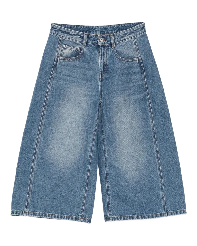 JNBY Klassische Cropped-Hose - Blau Blau