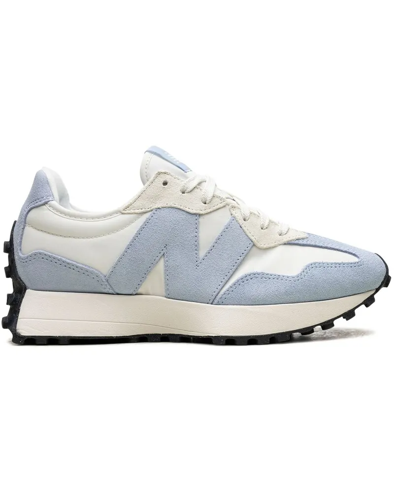 New Balance 327 White/Light Blue Sneakers - Blau Blau