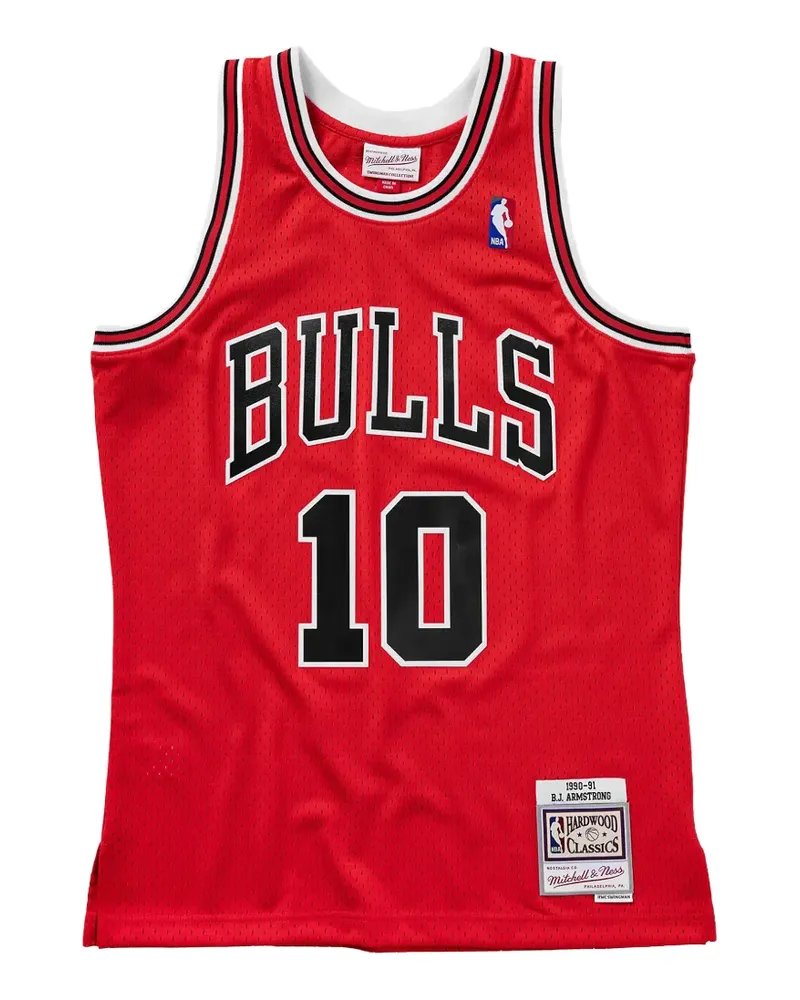 Mitchell & Ness NBA 1990 Chicago Bulls swingman tank top - Rot Rot