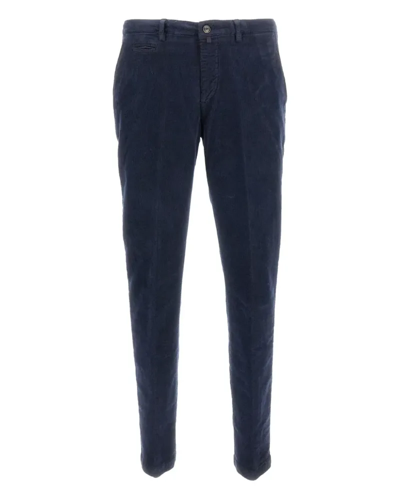 Briglia 1949 Klassische Samthose - Blau Blau