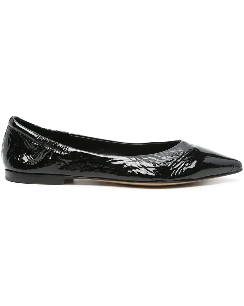 POMME D'OR Ballerinas aus Lackleder - Schwarz Schwarz