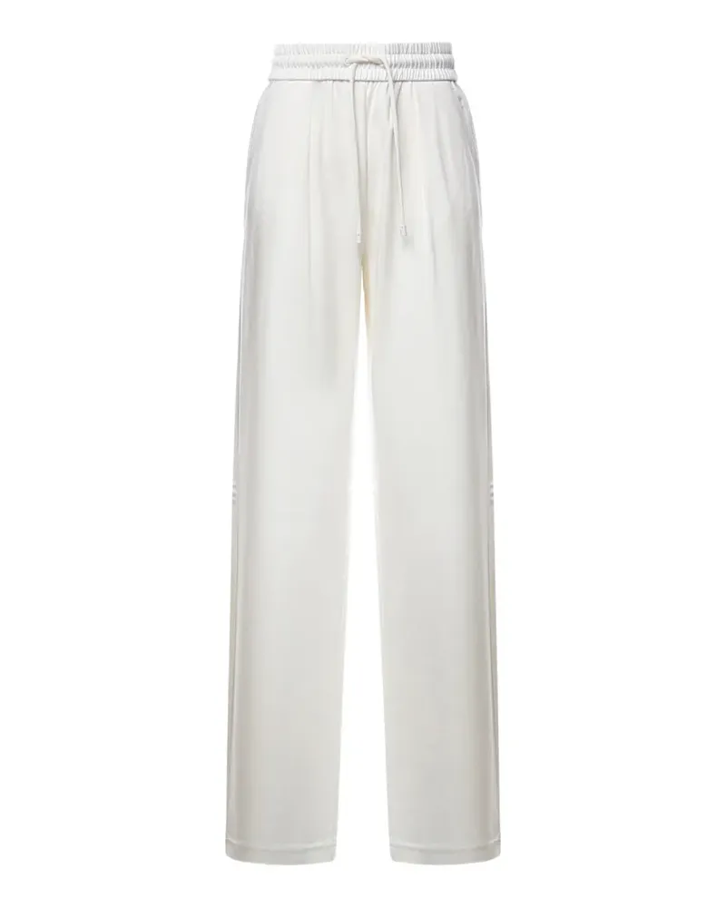 Max Mara Weite Jogginghose mit Kordelzug - Nude Nude