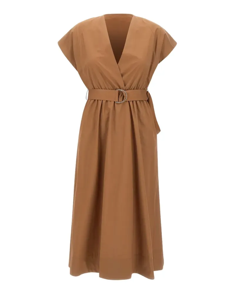 Kaos belted wrap dress - Braun Braun