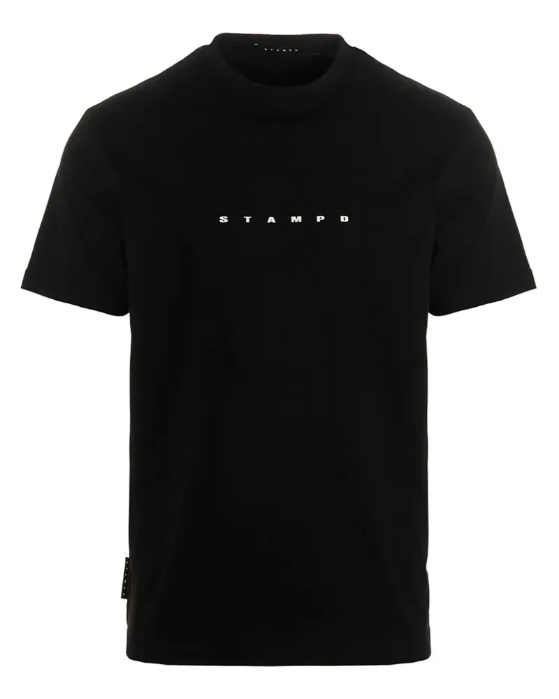 Stampd T-Shirt mit Logo - Schwarz Schwarz
