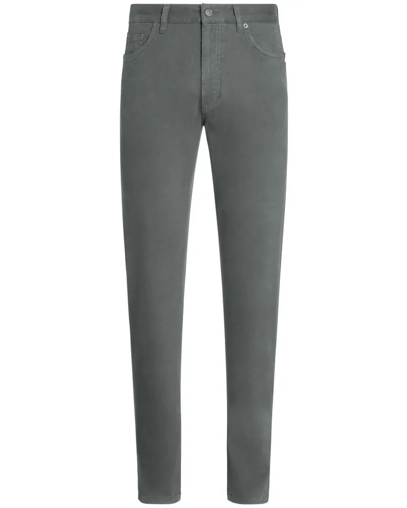 Ermenegildo Zegna Roccia Slim-Fit-Jeans - Grau Grau