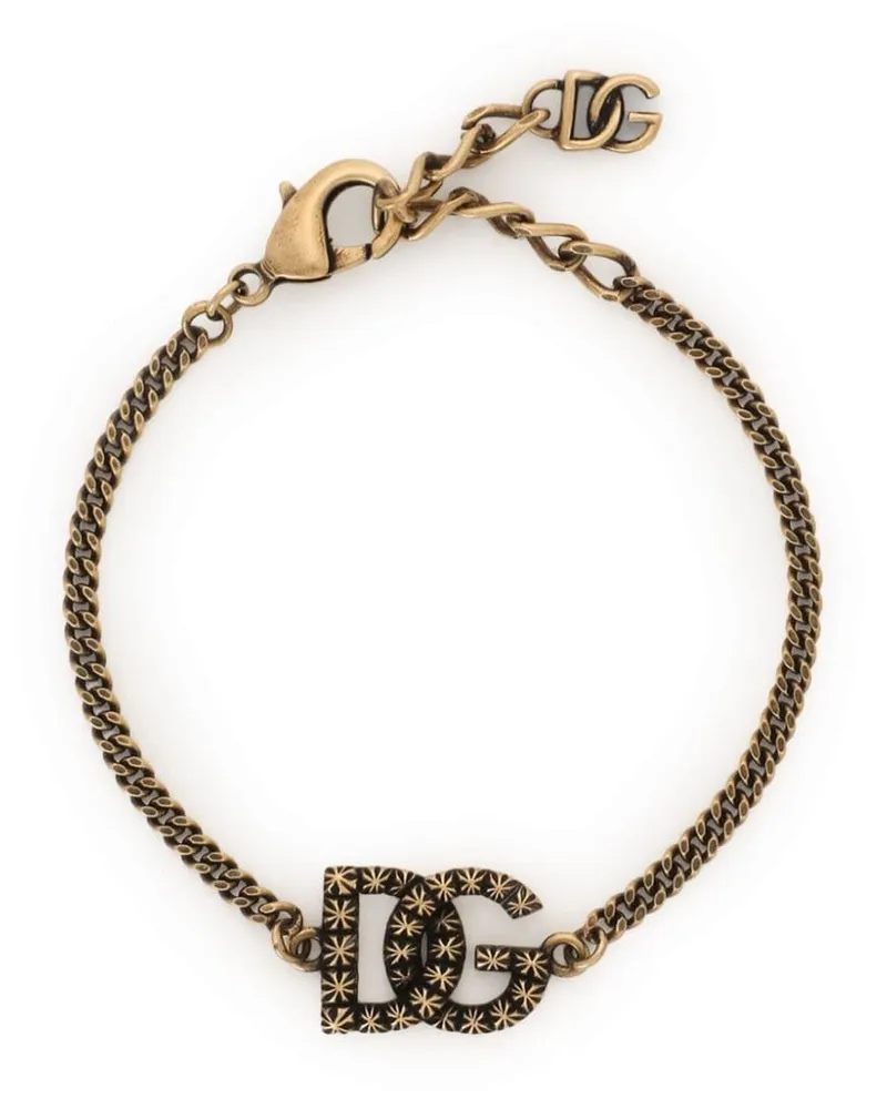 Dolce & Gabbana Armband mit DG - Gold Gold