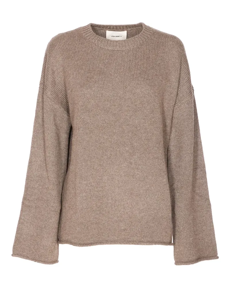 Lisa Yang Kristy Kaschmirpullover mit rundem Ausschnitt - Braun Braun